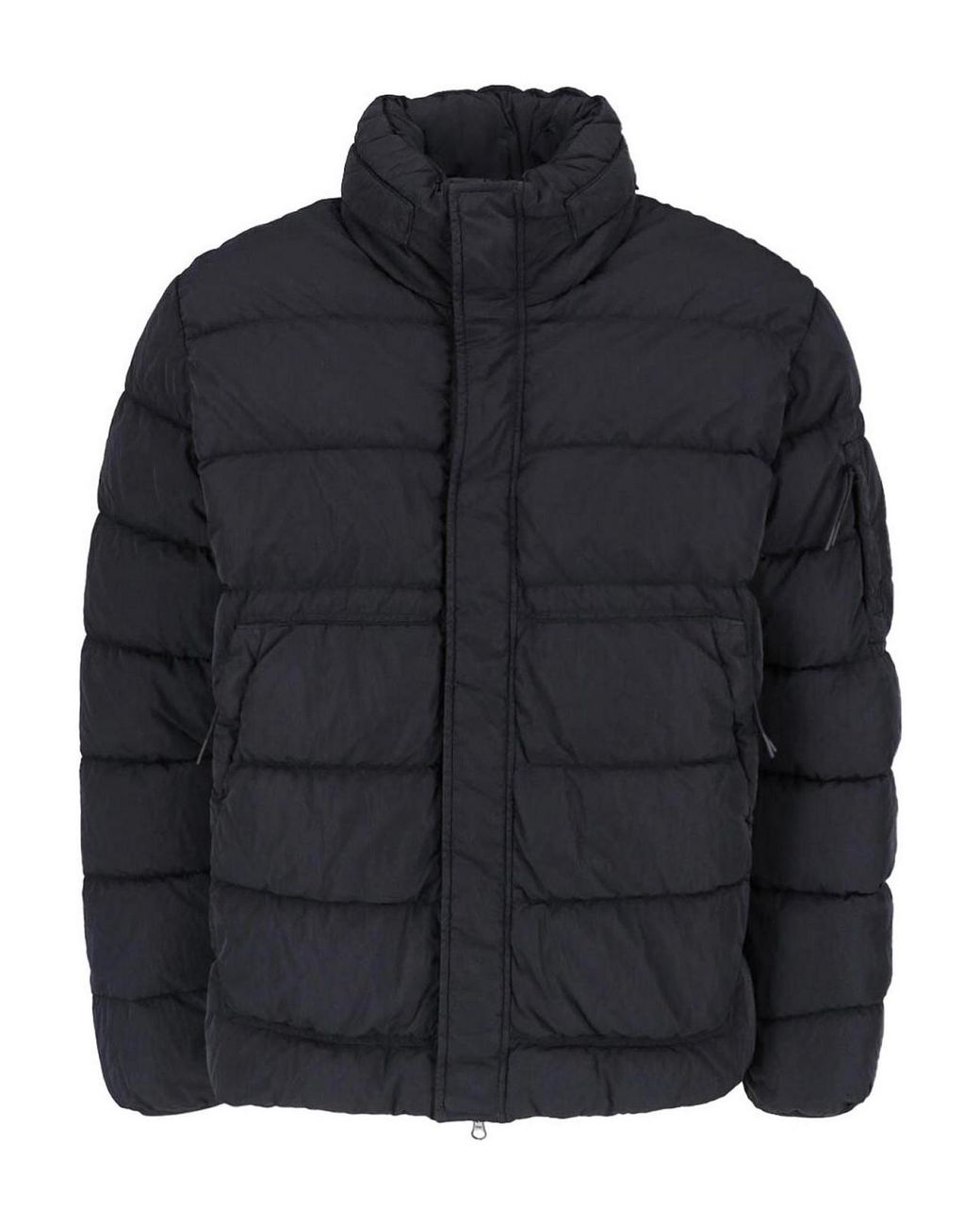 C P Company Black Padded Down Jacket for men