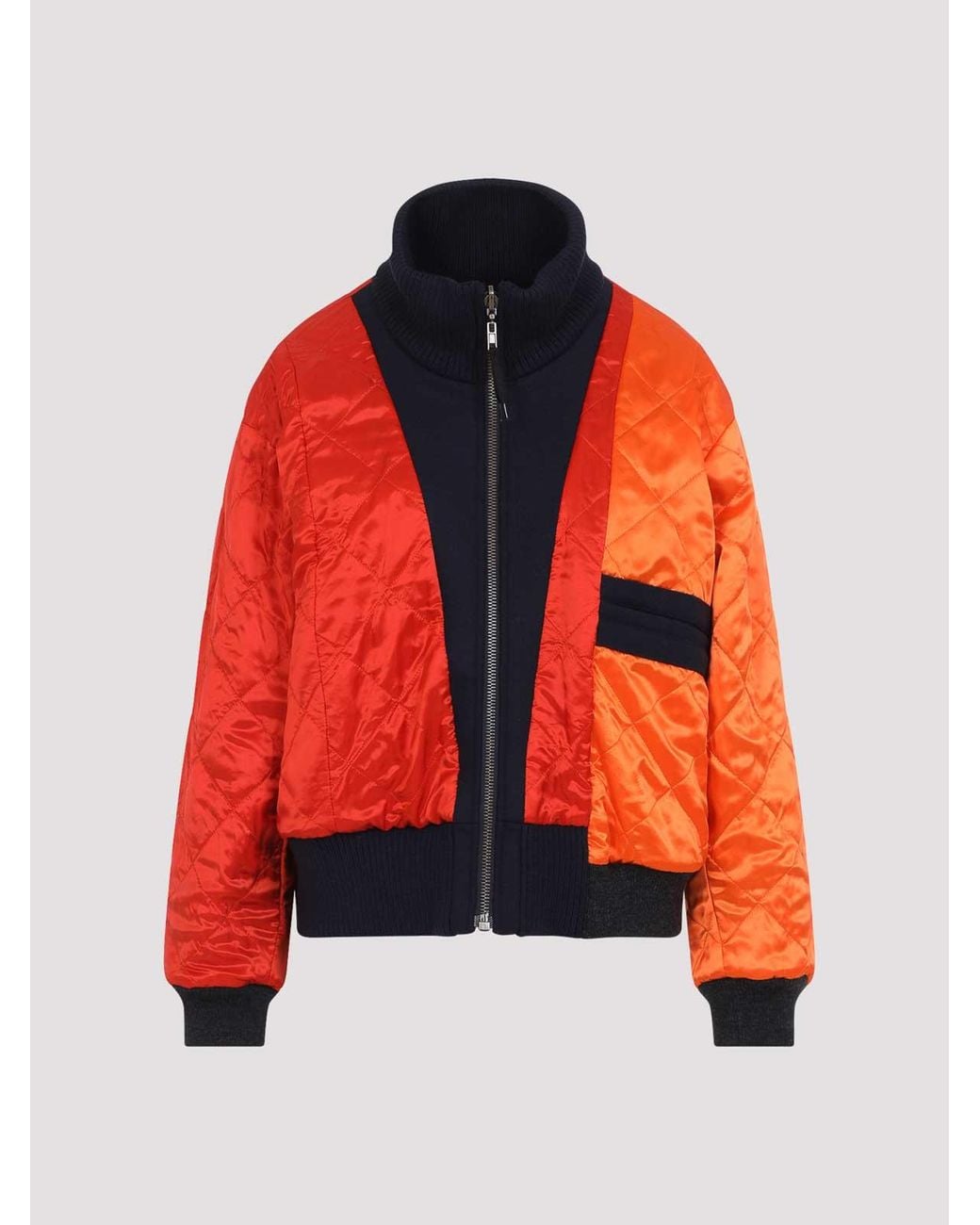 Maison Margiela Blue Maison Margela Reversible Spliced Bomber