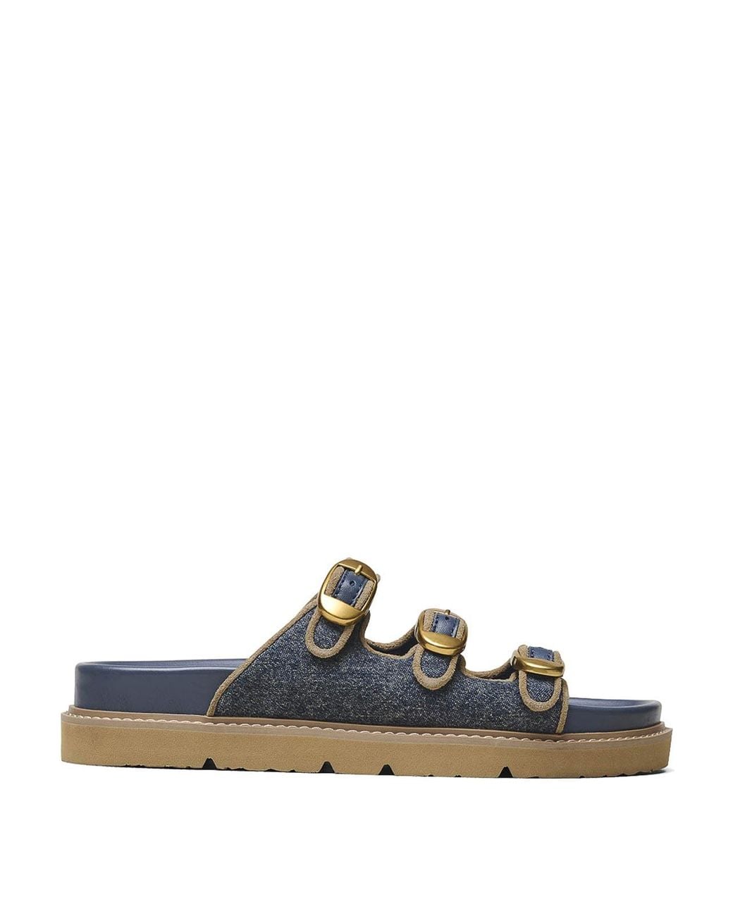 Marc Jacobs Blue The Lug Sole Slide