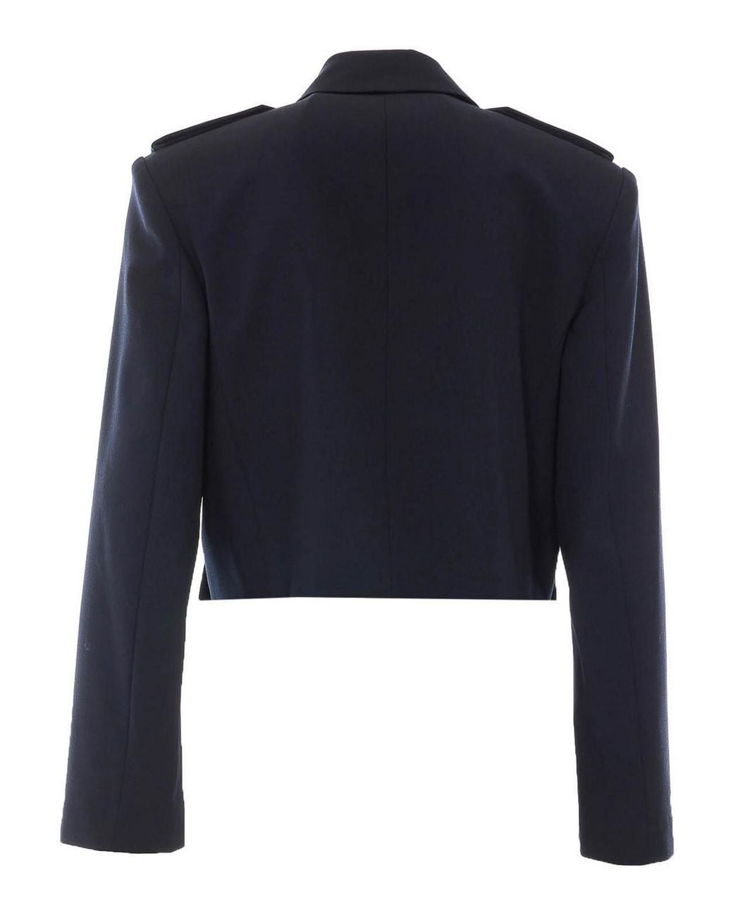 Mulberry Blue Manna Cropped Jacket