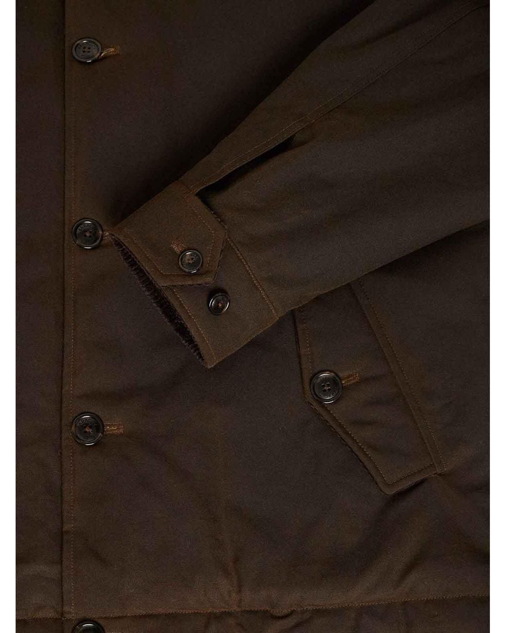 Baracuta Brown Deck Waxed Jacket for men
