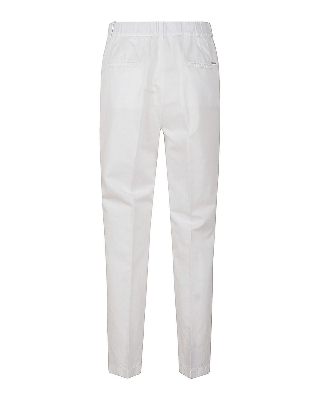 Incotex White Casual Trousers