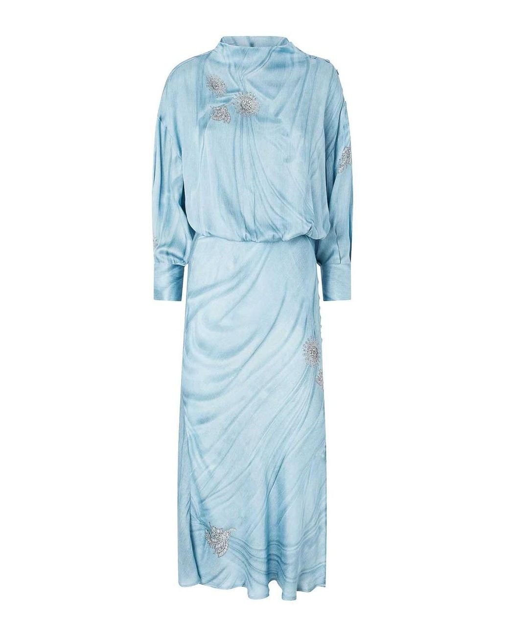 Pinko Blue Vestito Aislin