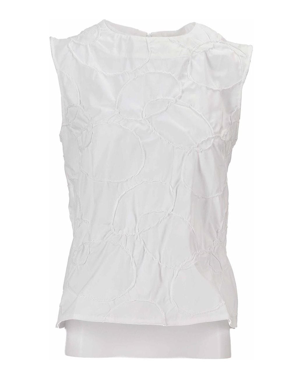 Niccolò Pasqualetti White Carta Tank