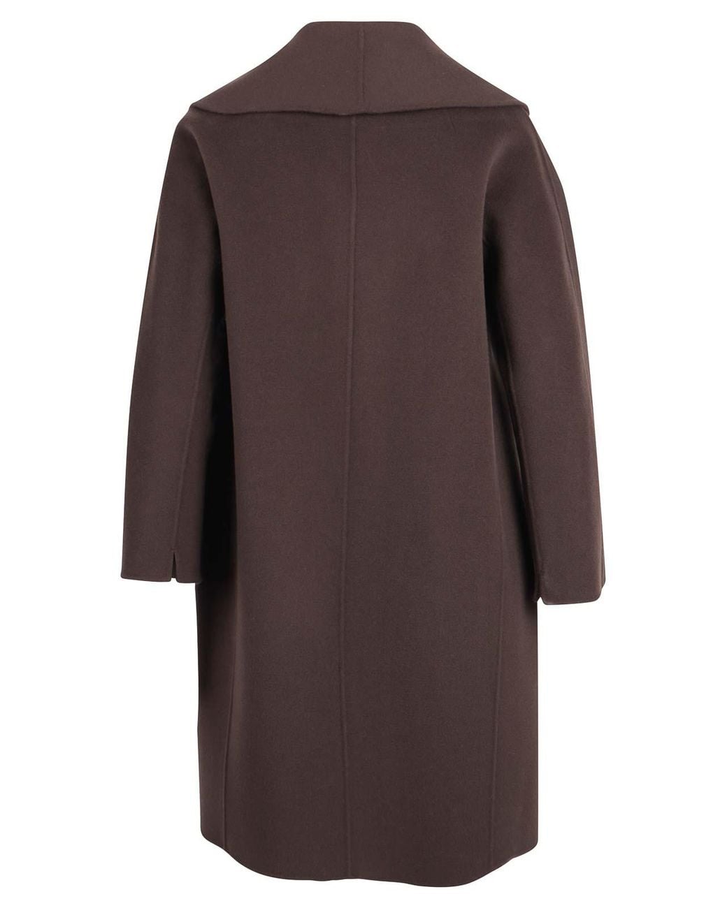 Max Mara Brown Double Wool Coat