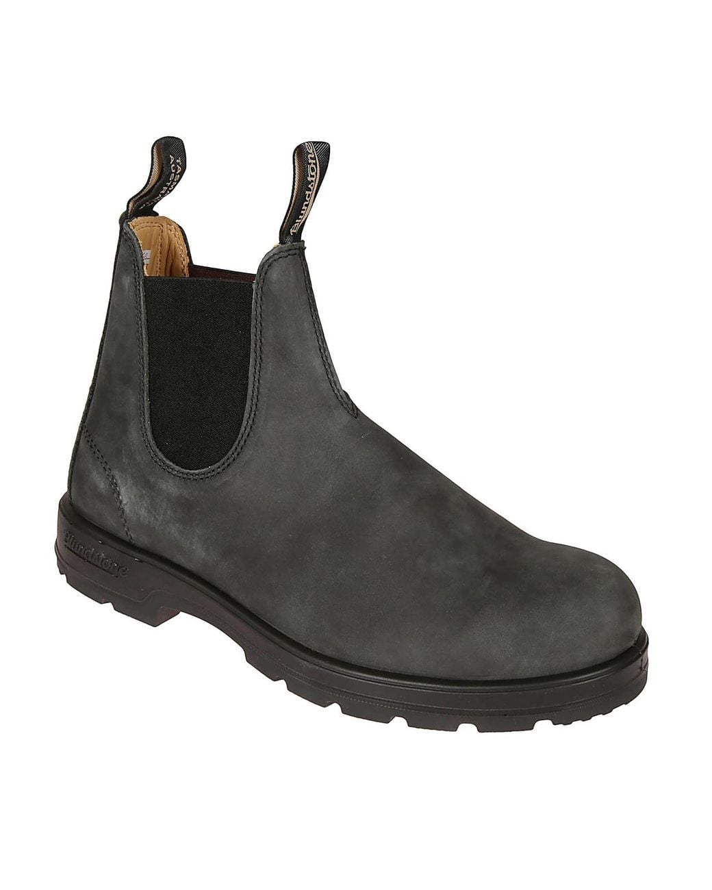 Blundstone Black Rustik Ankle Boots for men