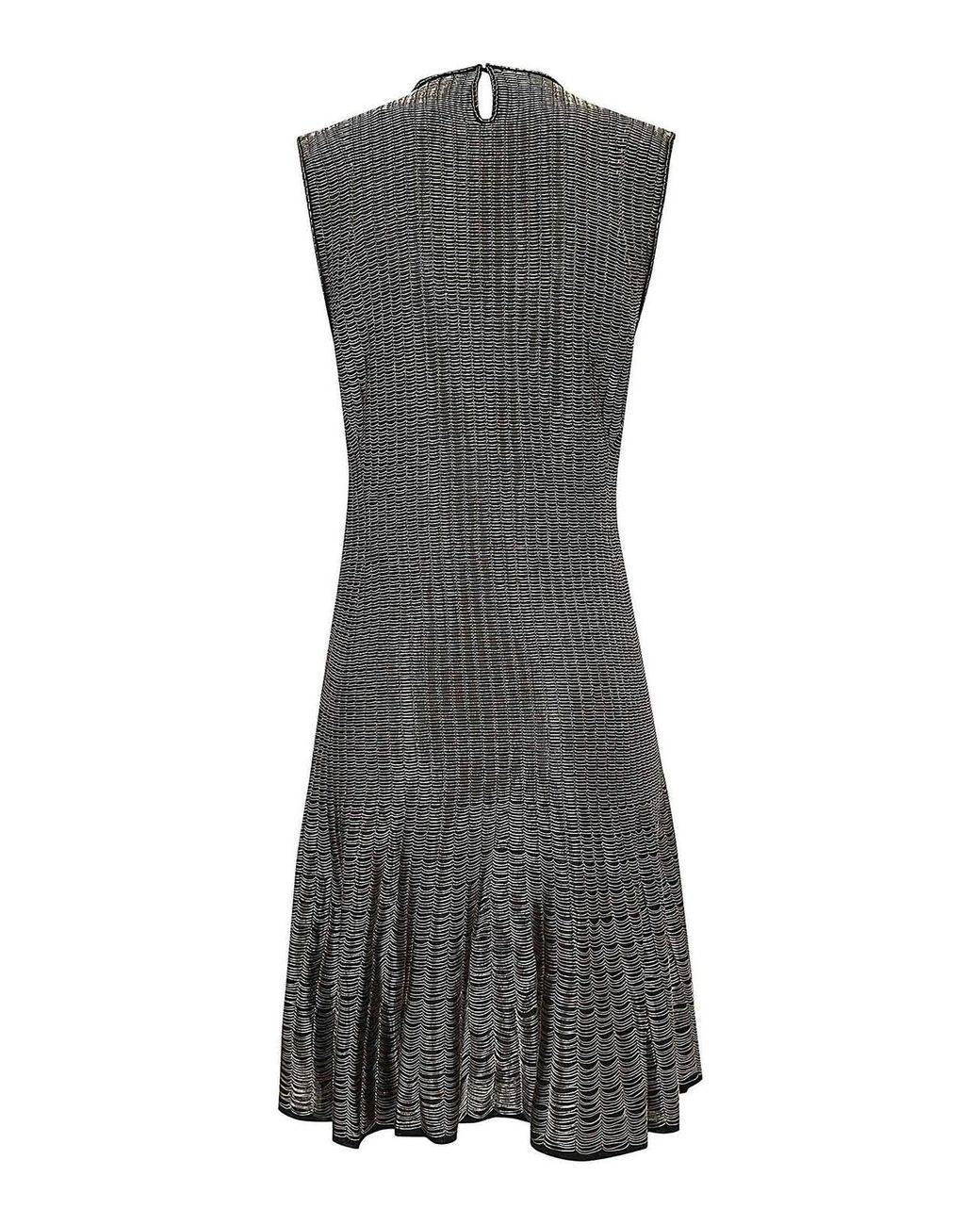 McQueen Gray Midi Dresses
