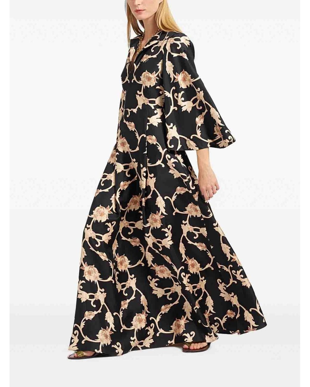 LaDoubleJ Black Dress Belle Kaftan