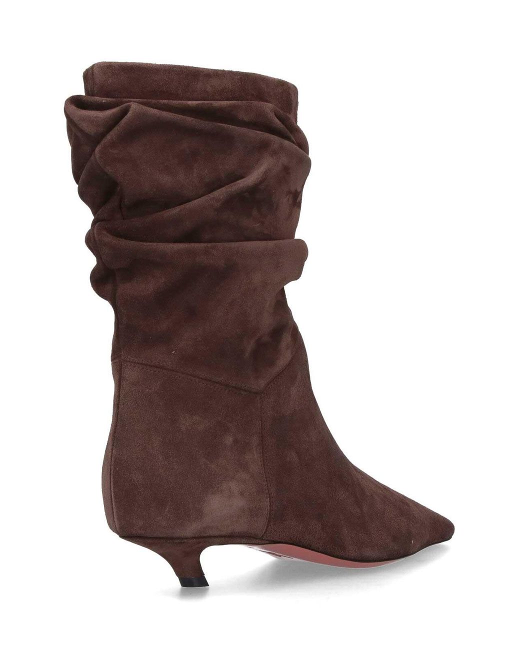AMINA MUADDI Brown Ankle Boots