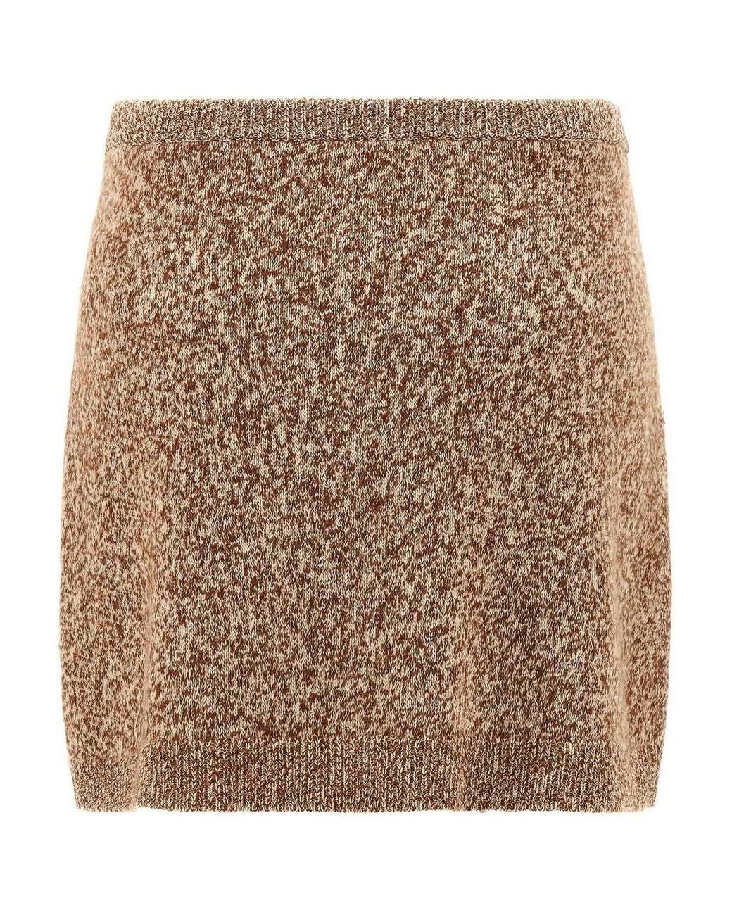 Jupe Midi Versace en coloris Brown