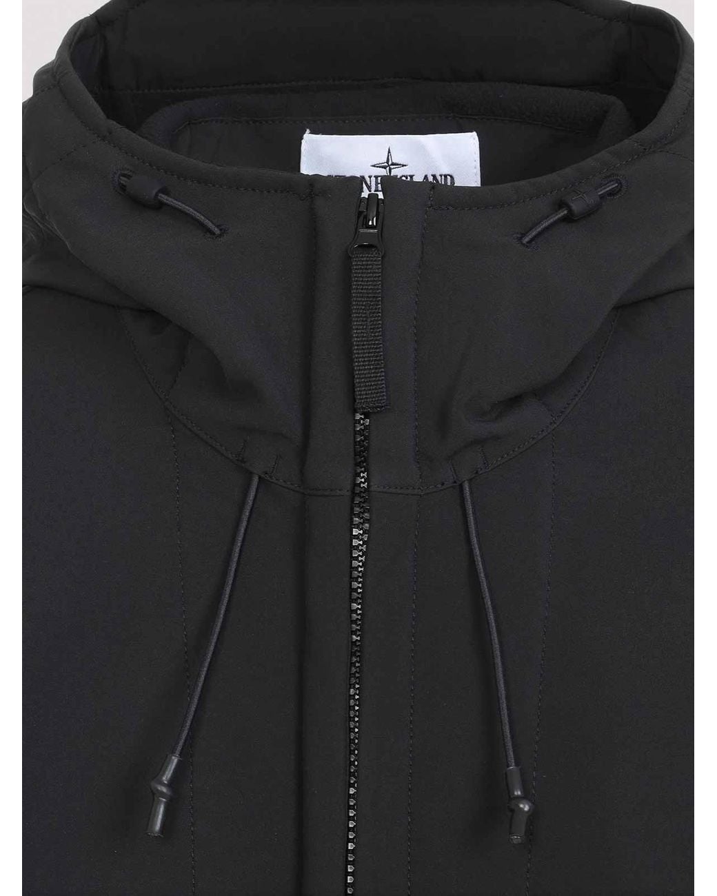 Stone Island Blue Soft Shell Jacket for men