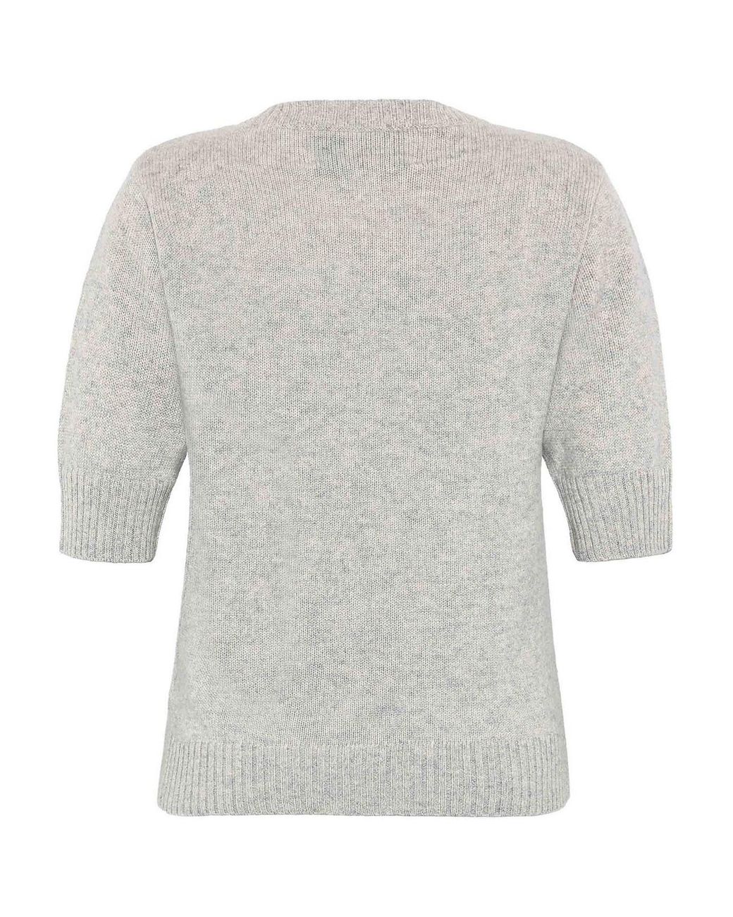 EMERSON RENALDI Gray Crew Neck Sweater
