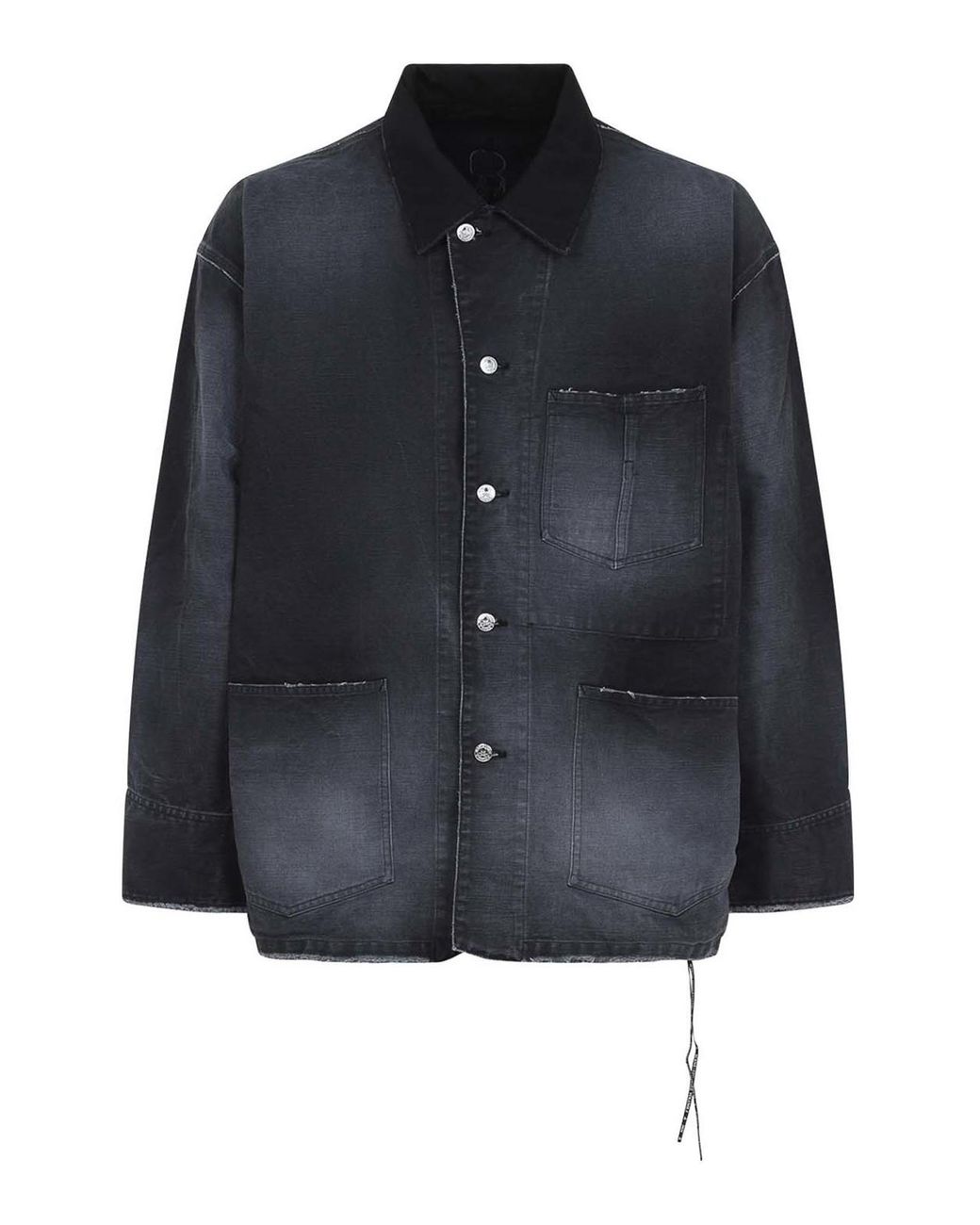 MASTERMIND WORLD Blue Utility Jacket for men