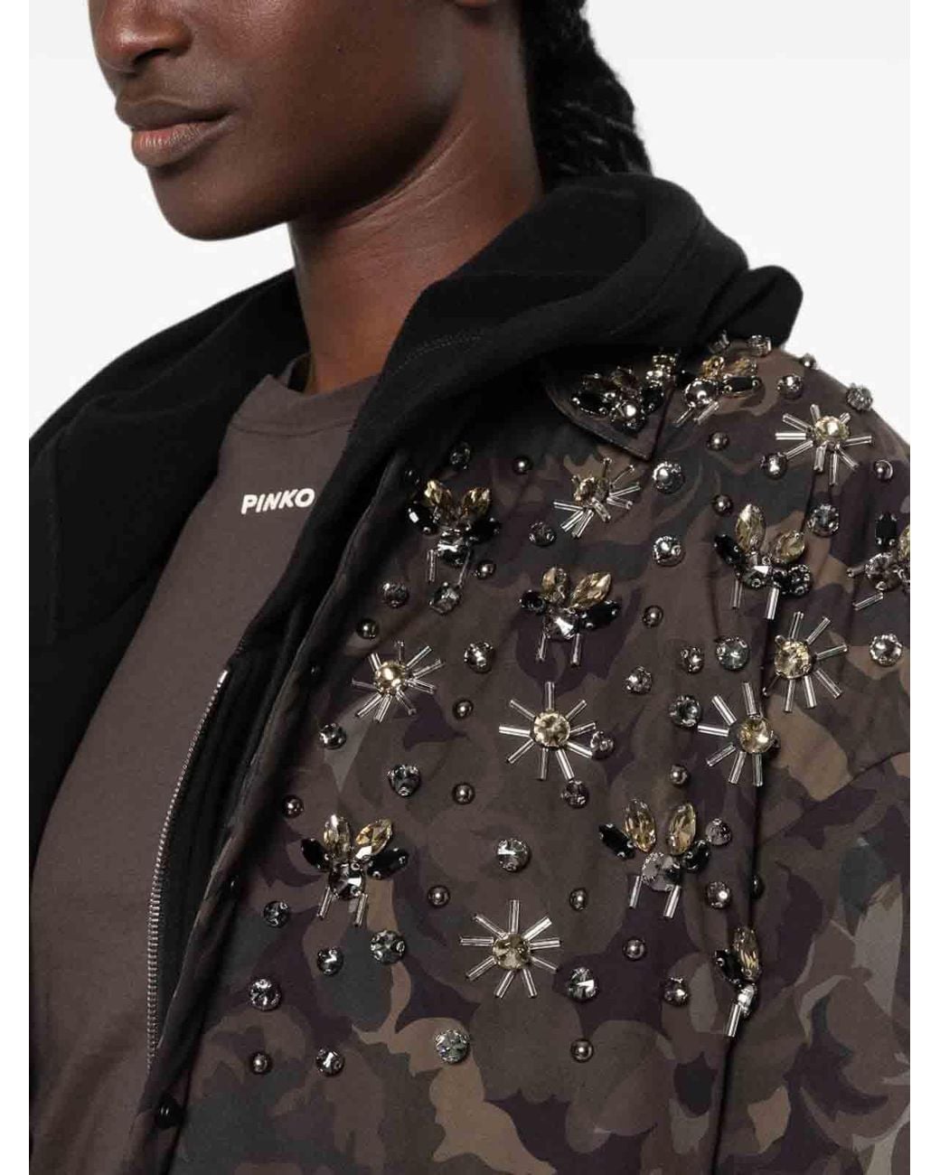 Pinko Black Dark Barengo Jacket