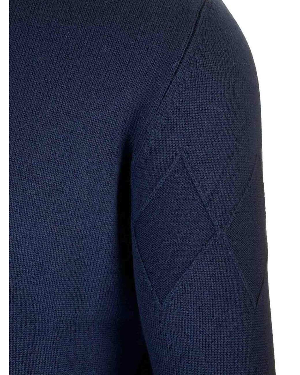 Ballantyne Blue Turtleneck Sweater for men