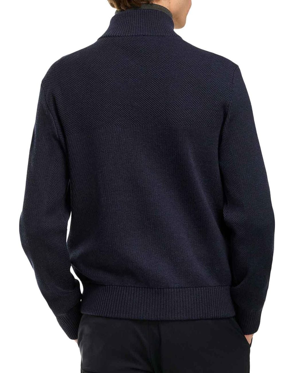 Canada Goose Blue Hybridge Knit Jacket for men