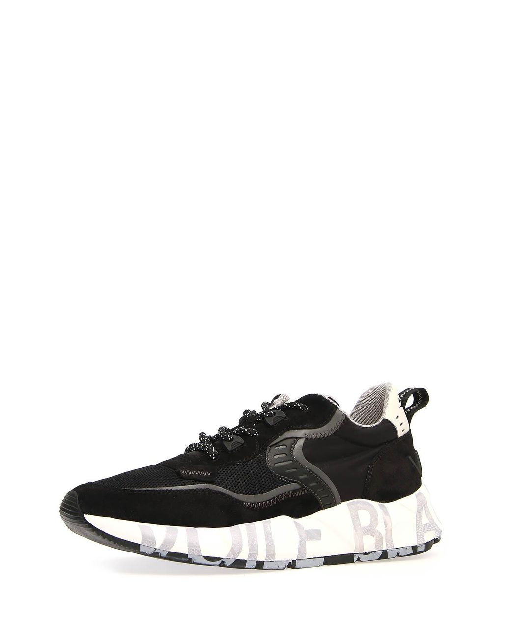 Voile Blanche Black Sneakers for men