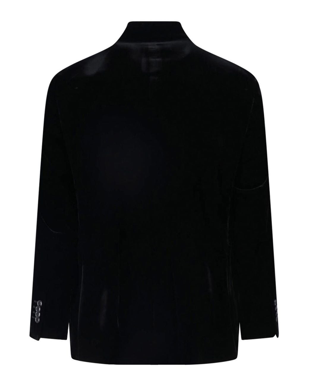 Giorgio Armani Black Velvet Jacket for men