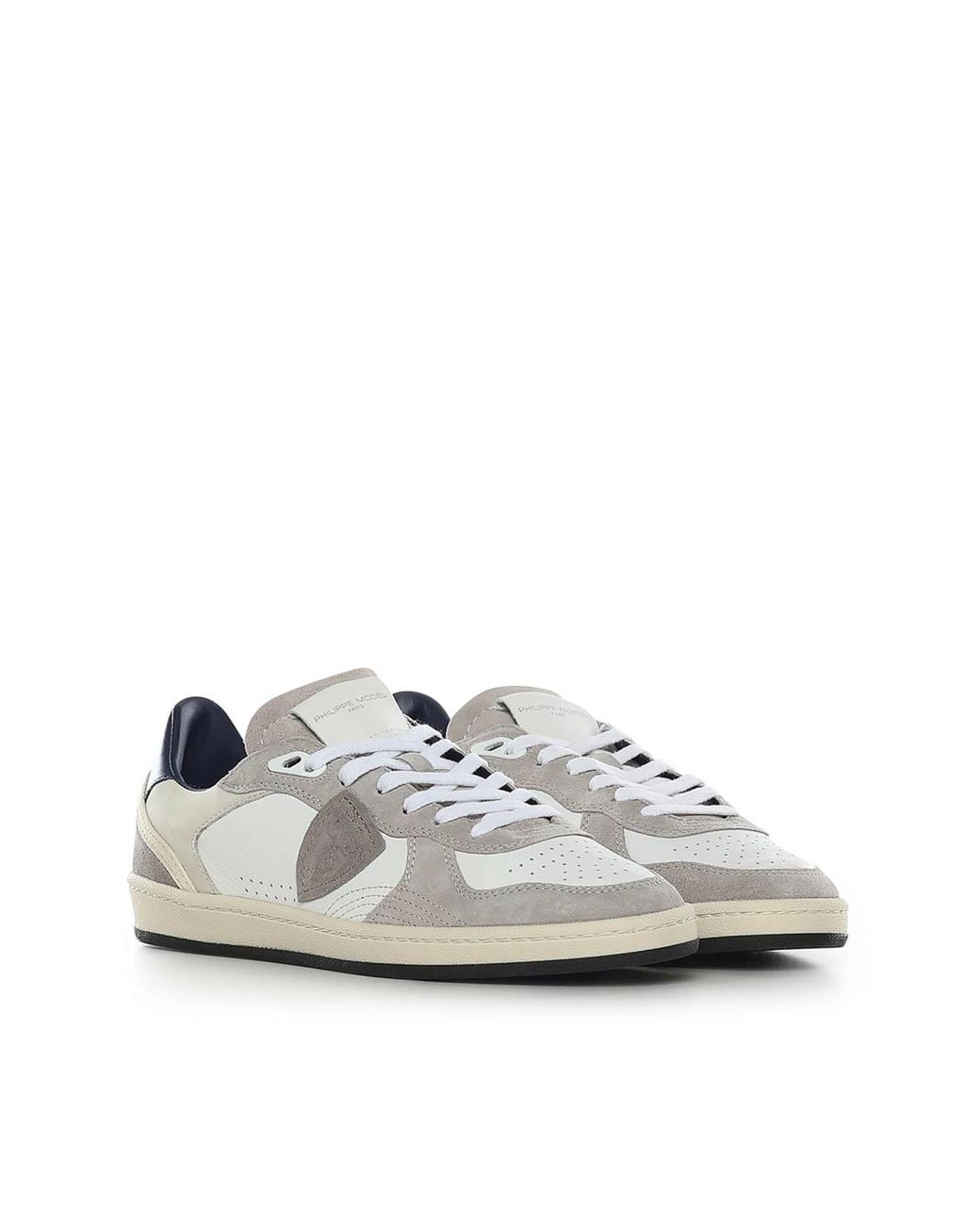 Philippe Model White Pgal Leather Sneaker for men