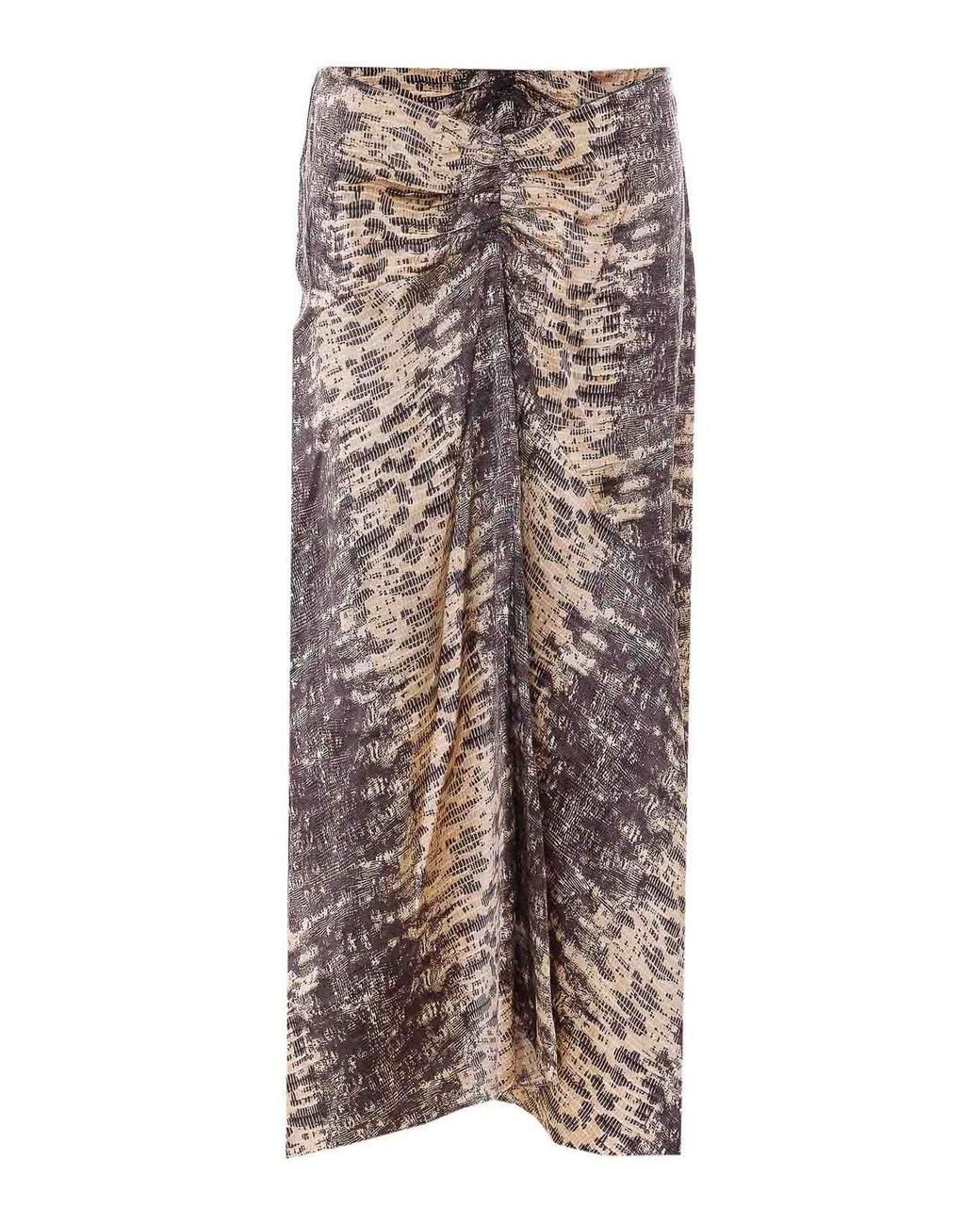 Isabel Marant Brown Laren Skirt