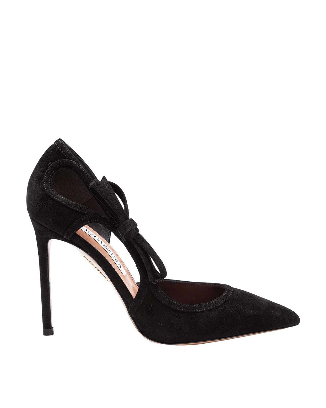 Aquazzura Black Soave 105 Decollete