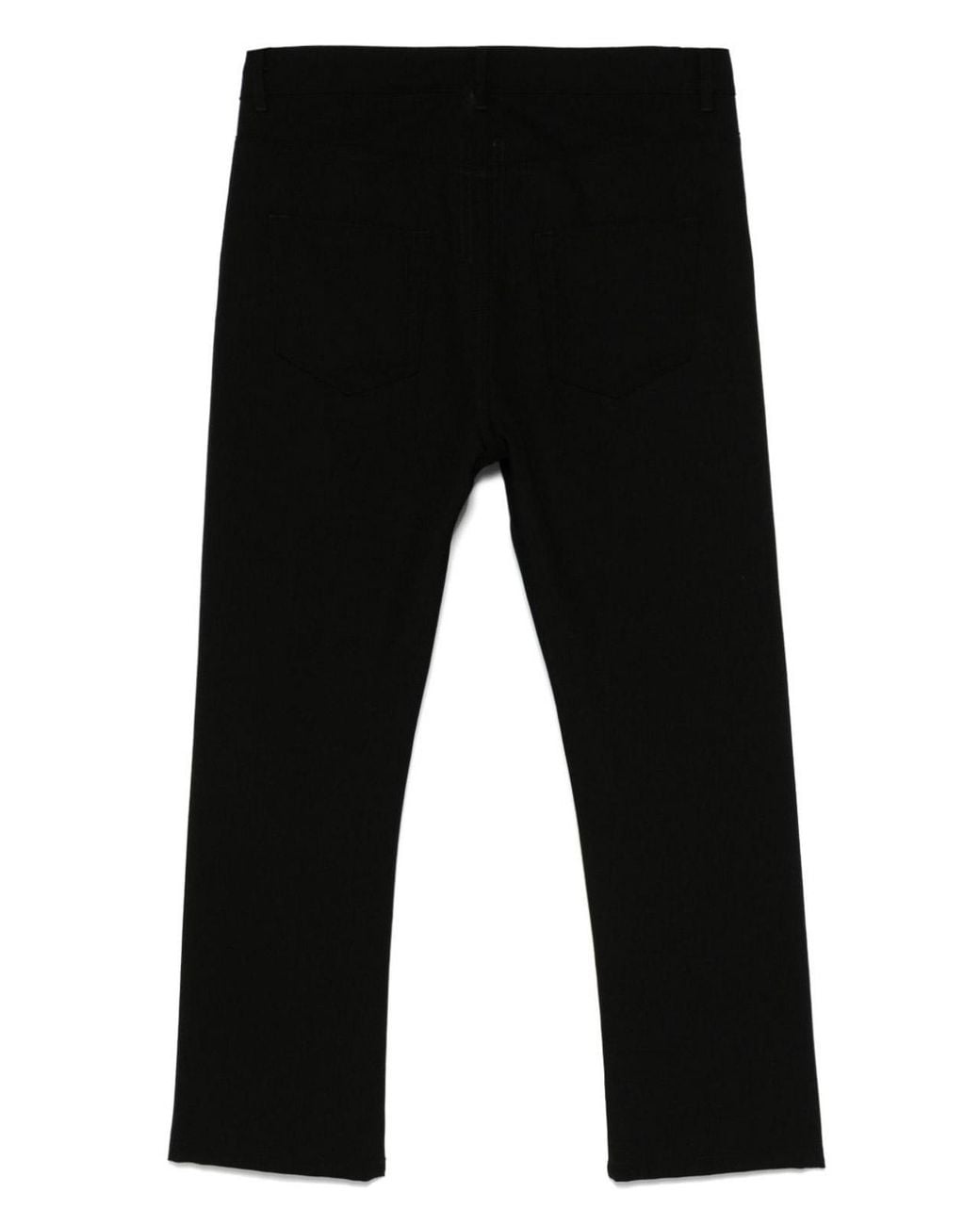 Rick Owens Black Detroit Cut Trousers
