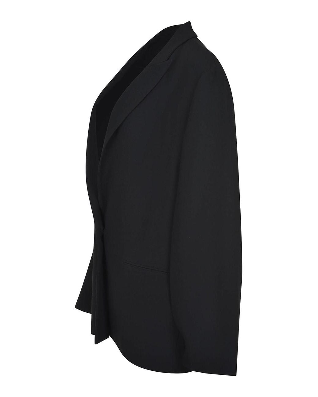Alberta Ferretti Black Jacket Made Of A Viscose Blend