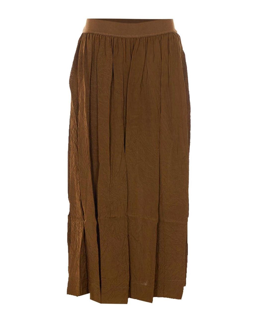 Uma Wang Brown Mustard Gillian Skirt