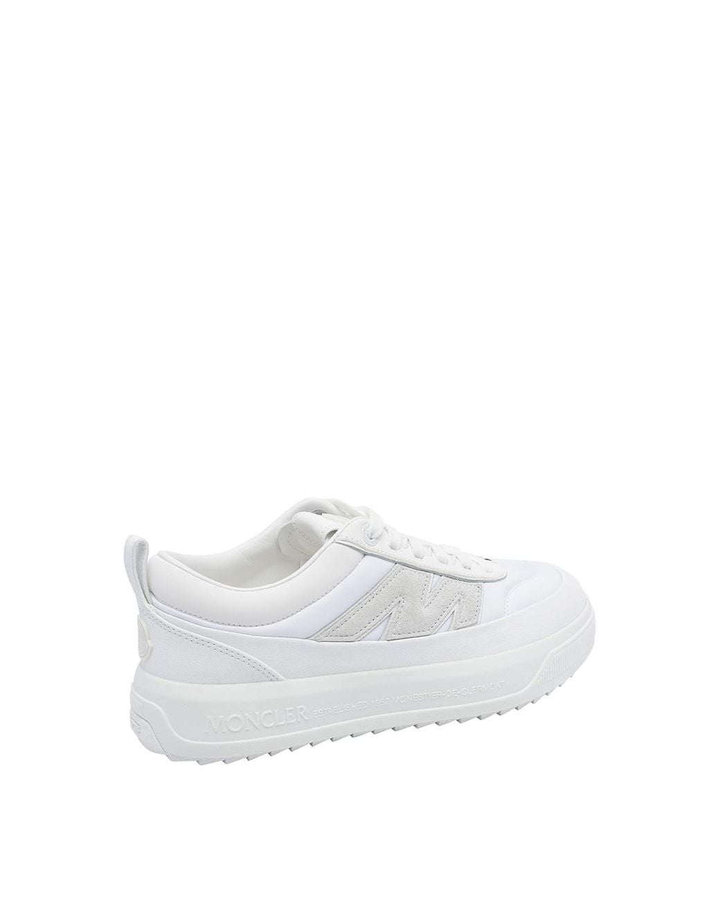 Moncler White Altive Low Top Sneakers for men