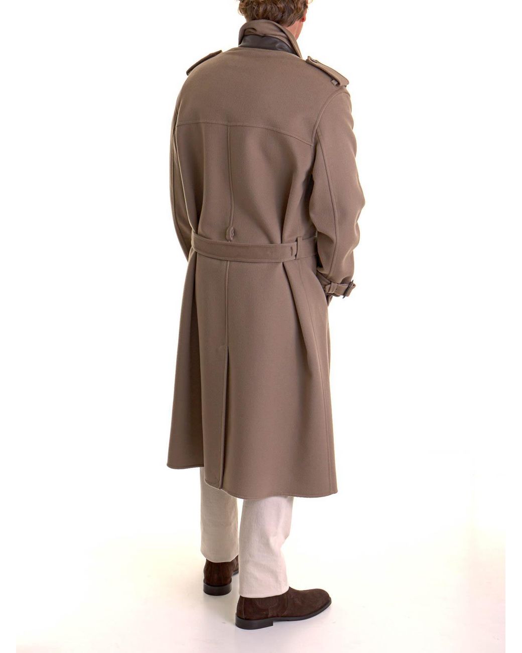 Canali Brown Coat for men