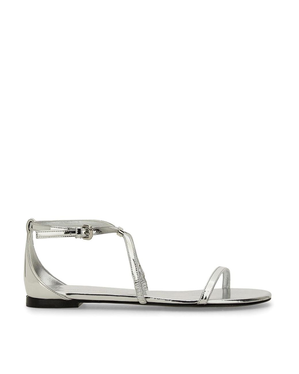 McQueen White Strappy Sandal