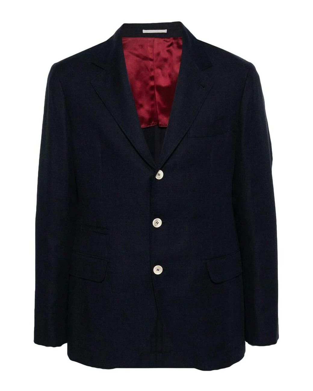 Brunello Cucinelli Blue Blazer for men