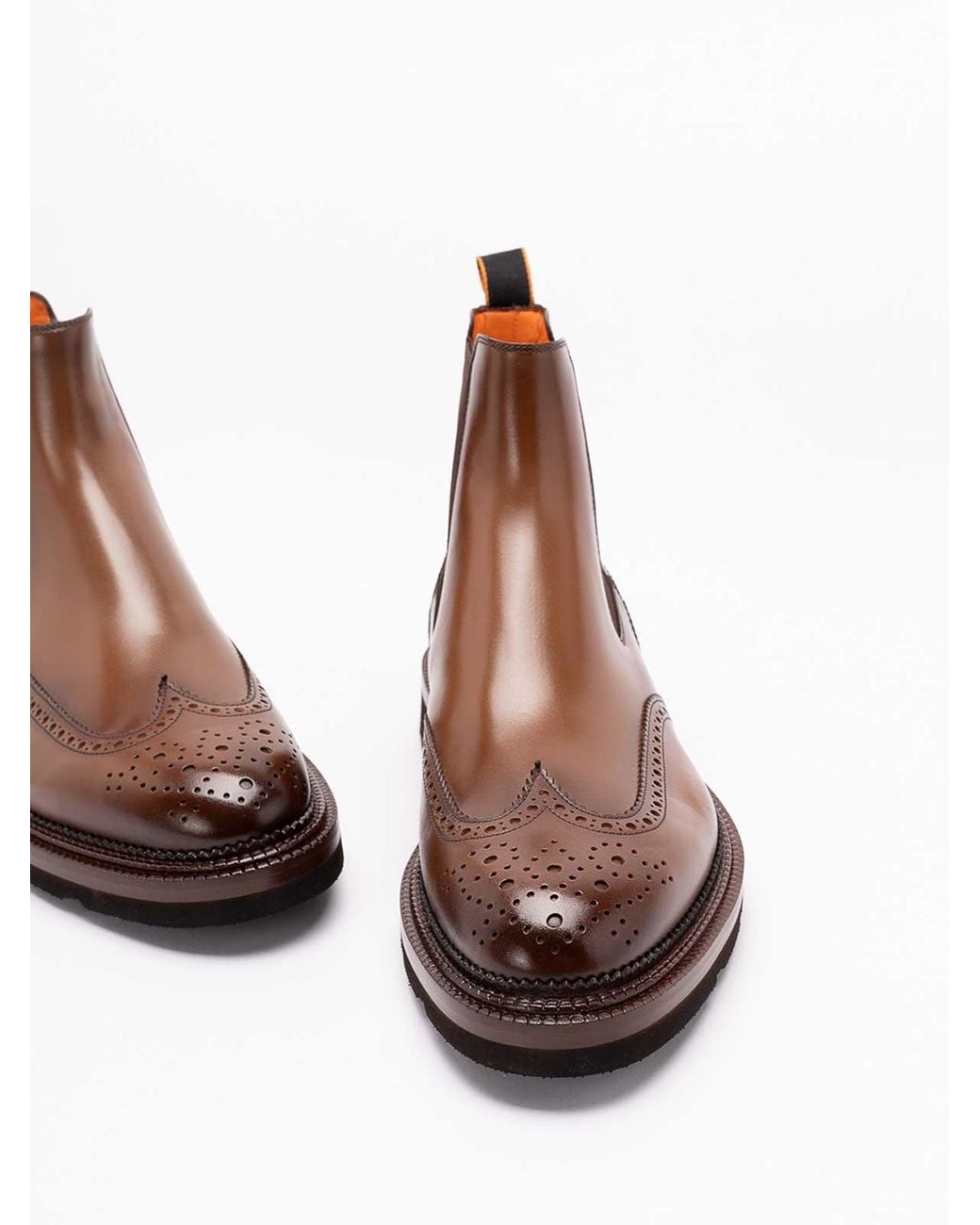 Santoni Stiefel in Brown für Herren