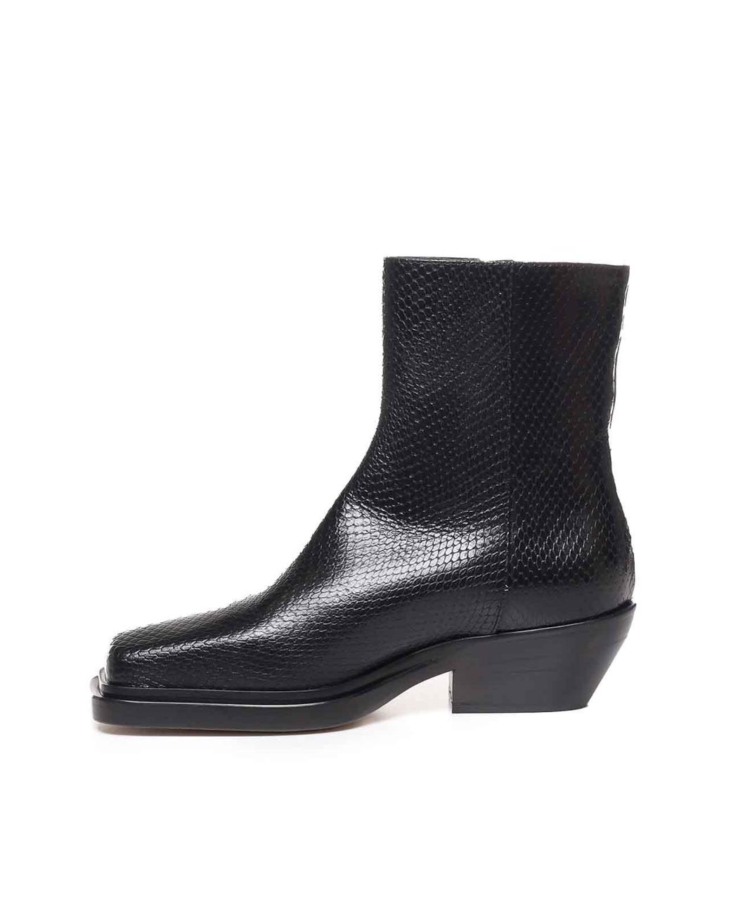 Dondup Black Camperos Leather Boots