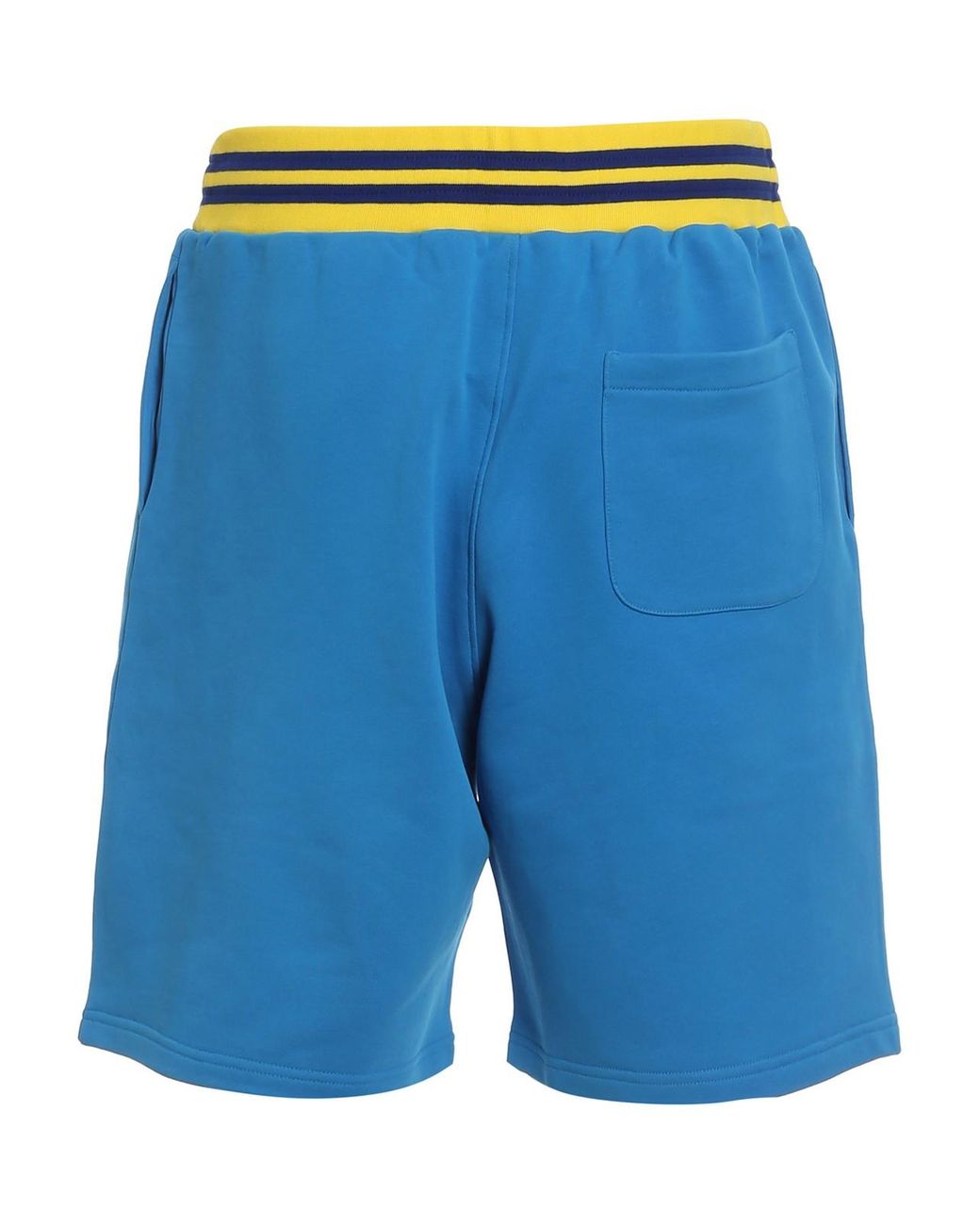 Moschino Blue College Bear Short Pants for men