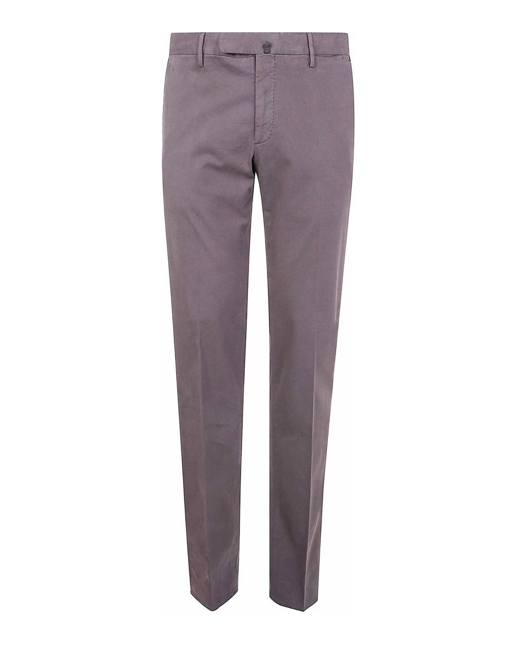 Incotex Purple Chino Slim Fit Trousers for men
