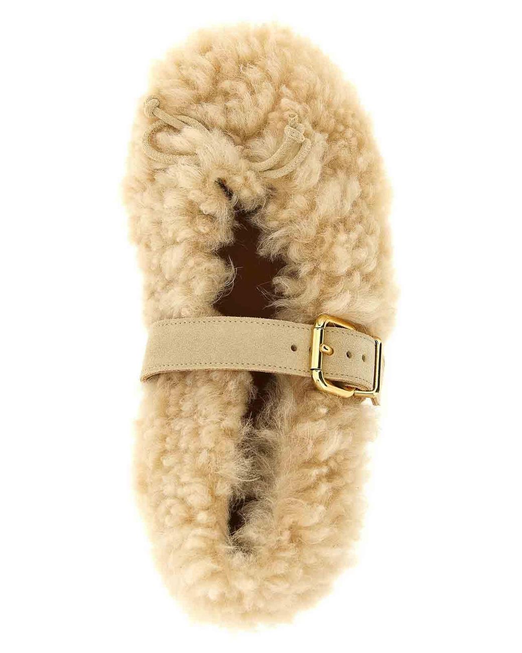 Marni Natural Dancer Shoe' Ballet Flats