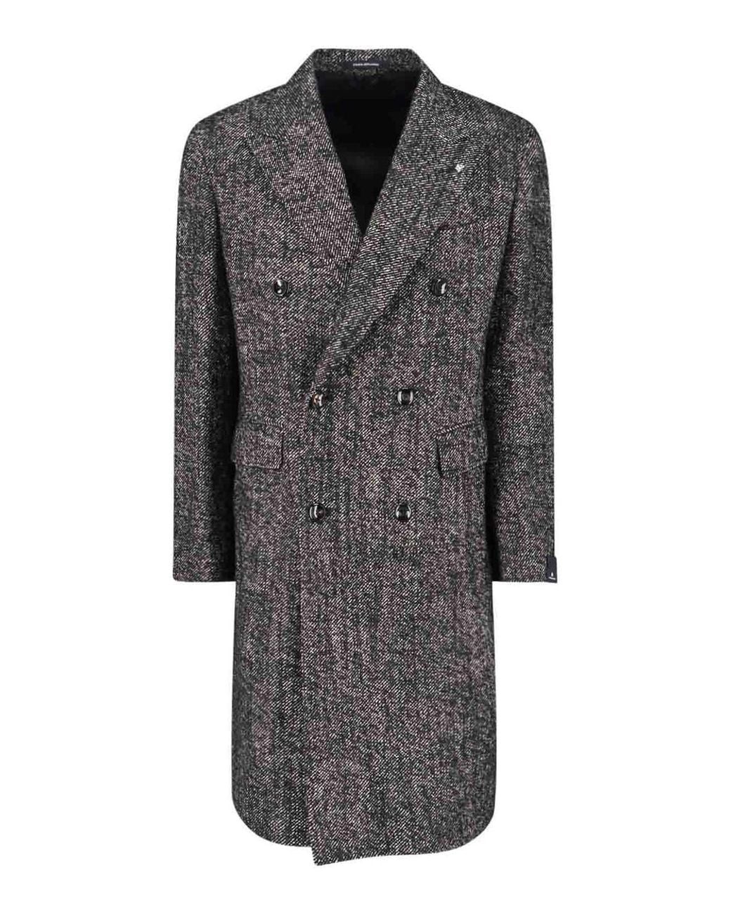 Abrigo Midi Tagliatore de hombre de color Gray