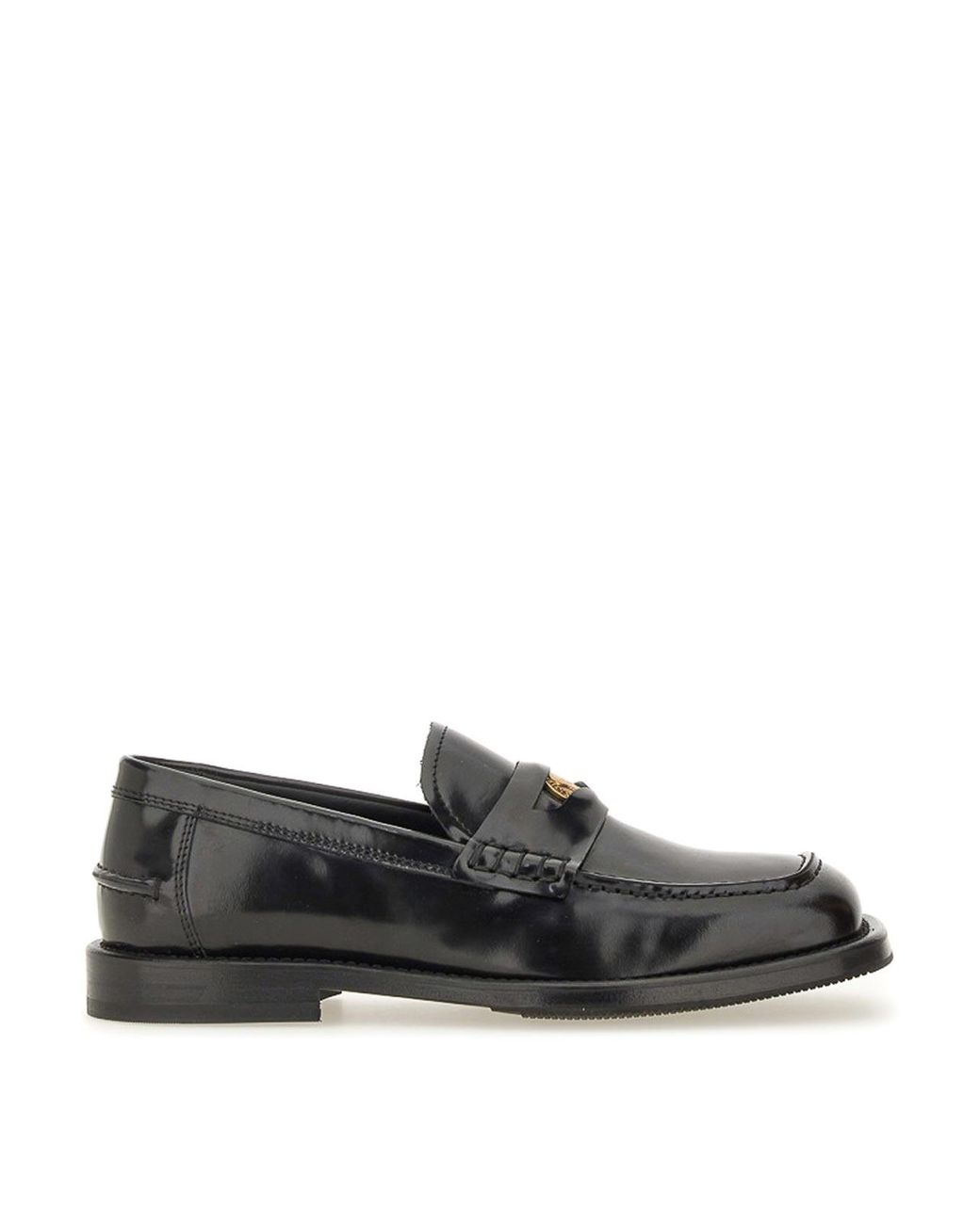 Moschino Black Moccasin Berlin