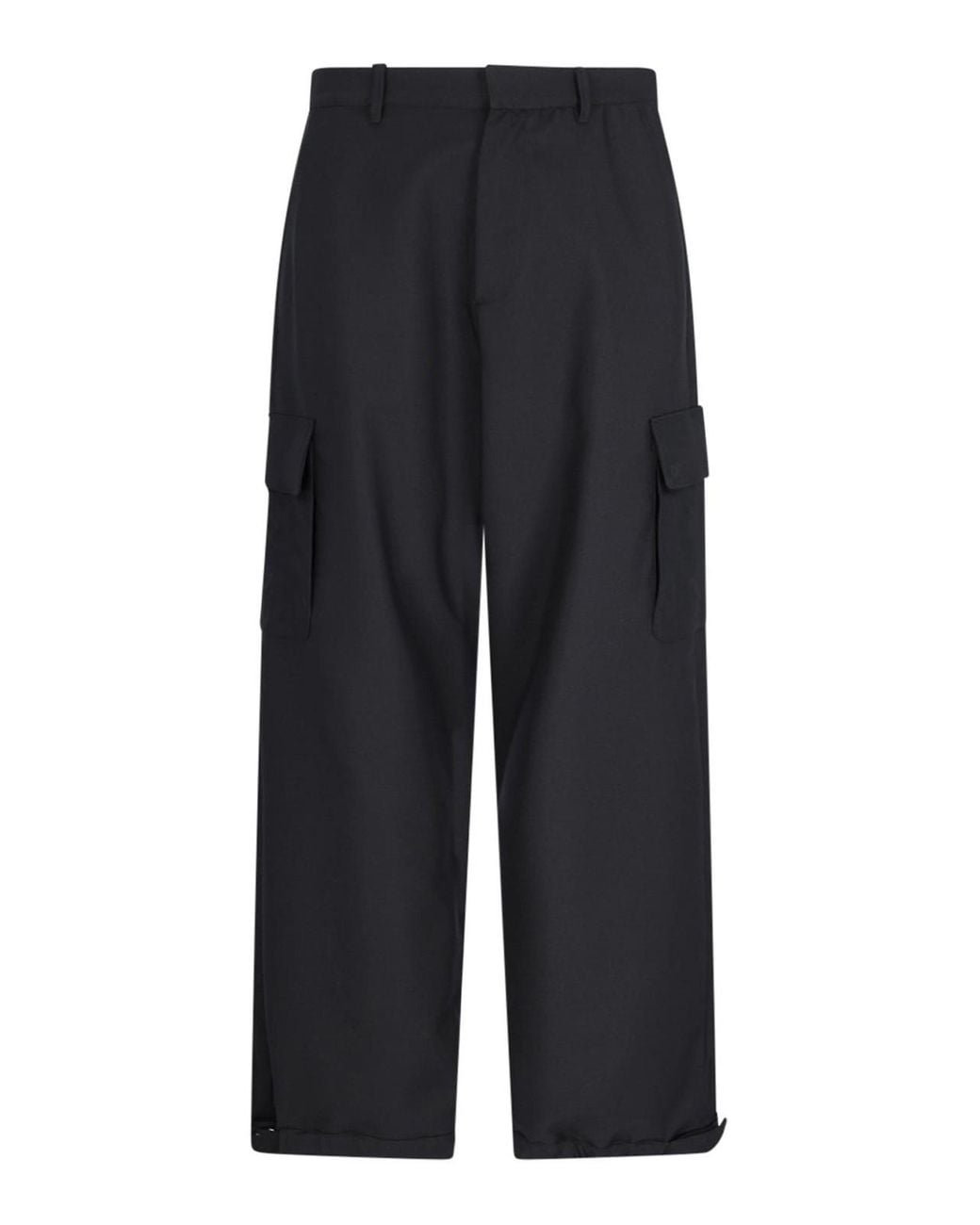Off-White c/o Virgil Abloh Blue Cargo Pants for men