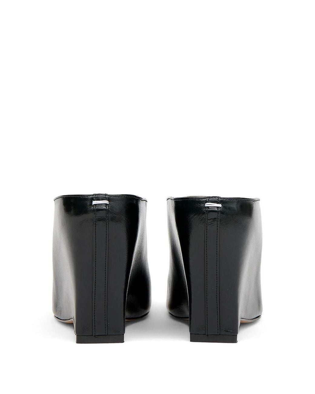 Maison Margiela Black Heel-Less Mules