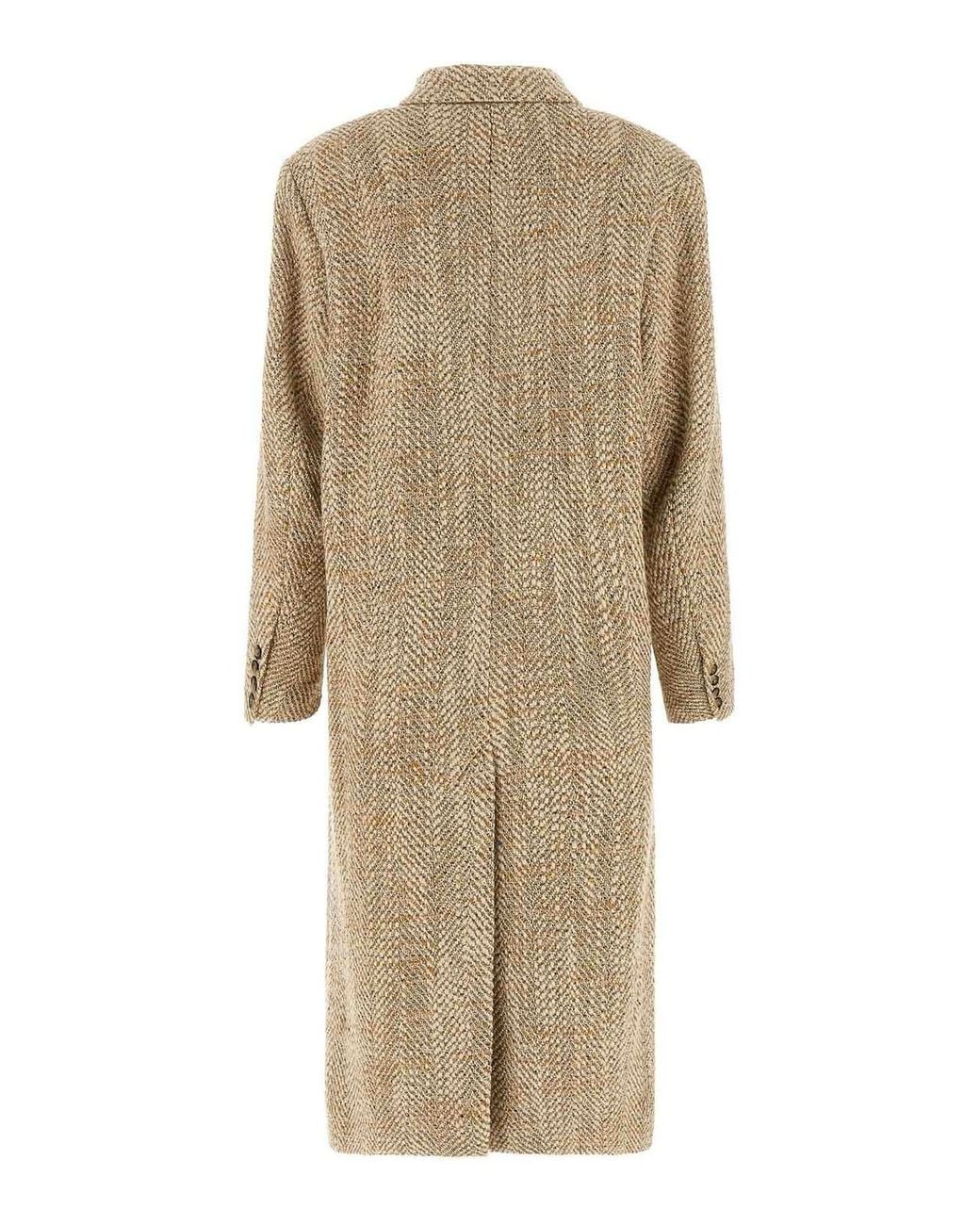 Abrigo Midi Isabel Marant de color Natural