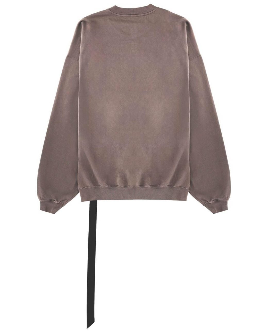 Rick Owens Brown Cotton Sweatshirt for men