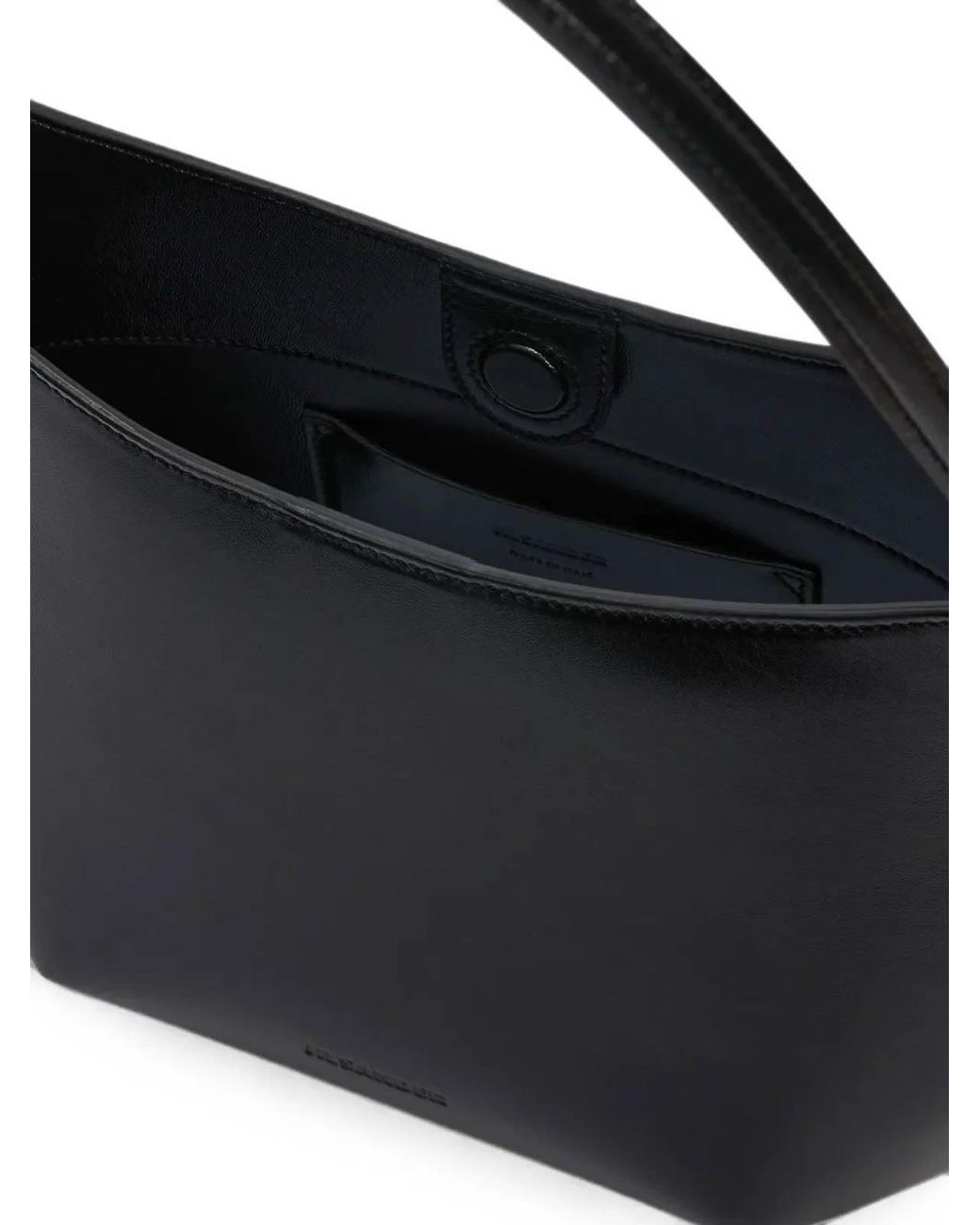 Jil Sander Black Shoulder Bag Kante Shoulder