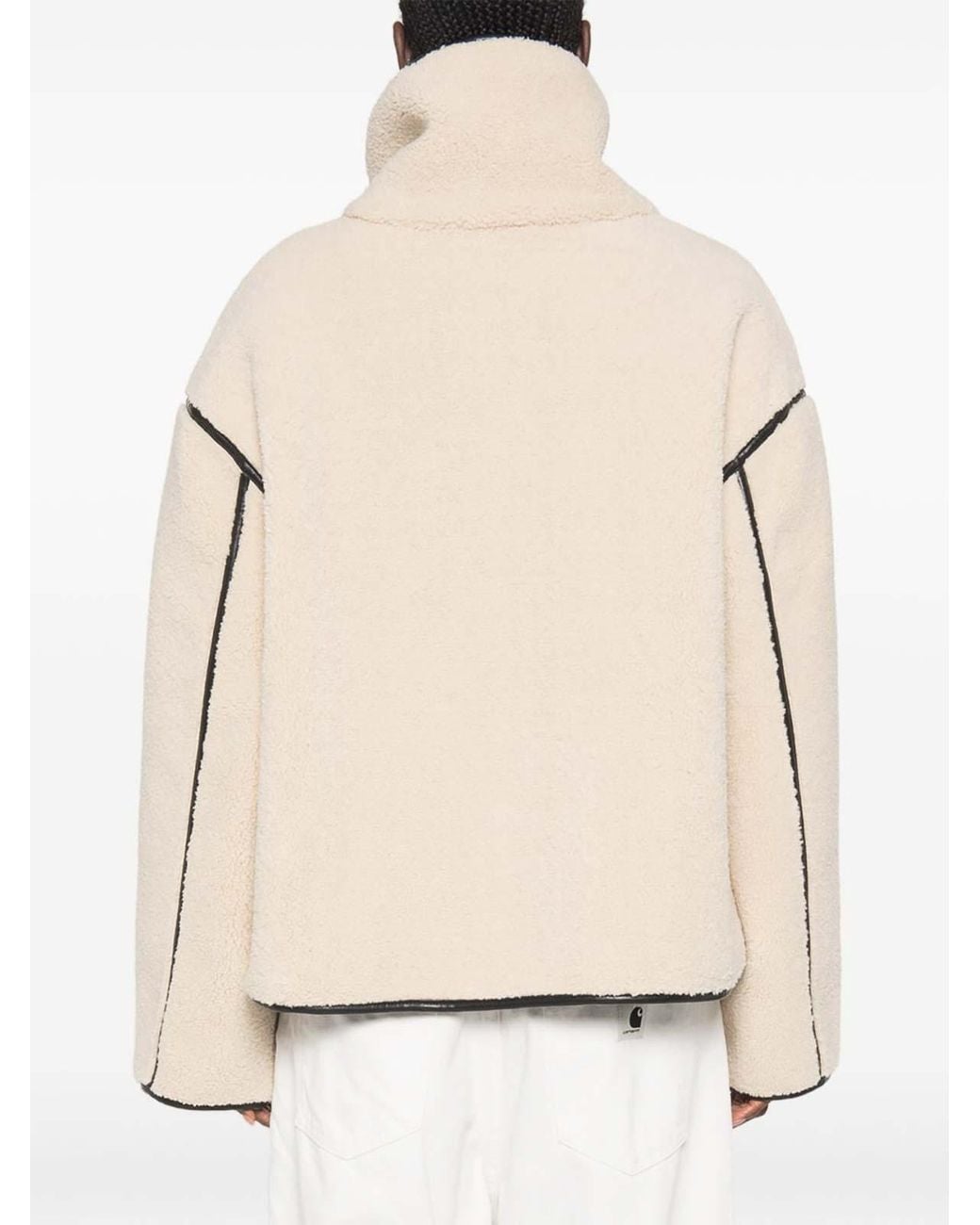 ELEH Natural Faux-Shearling Jacket