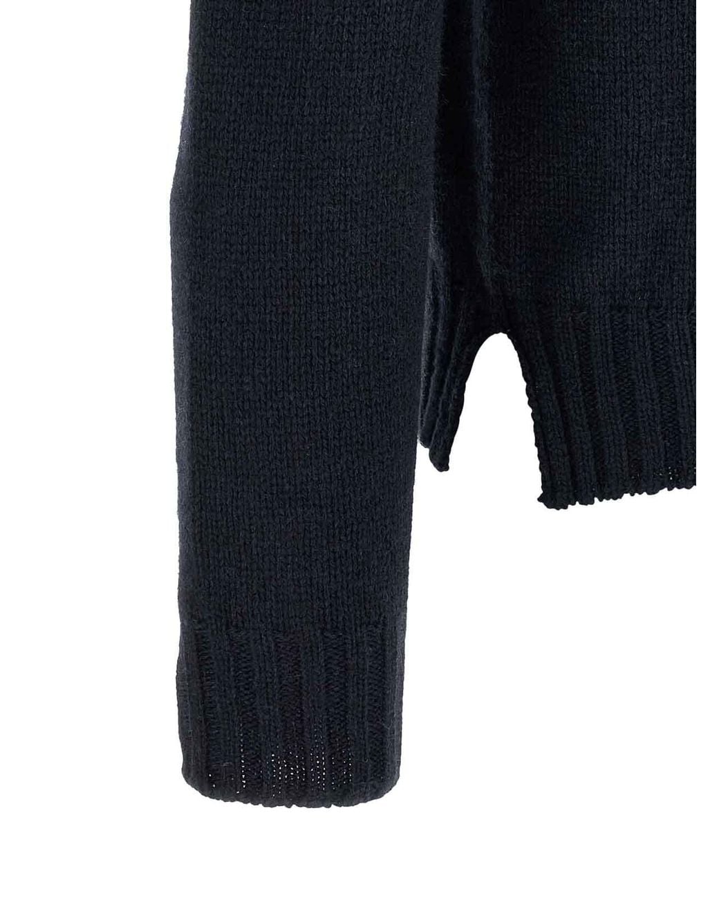 Ma'ry'ya Blue Hooded Sweater for men