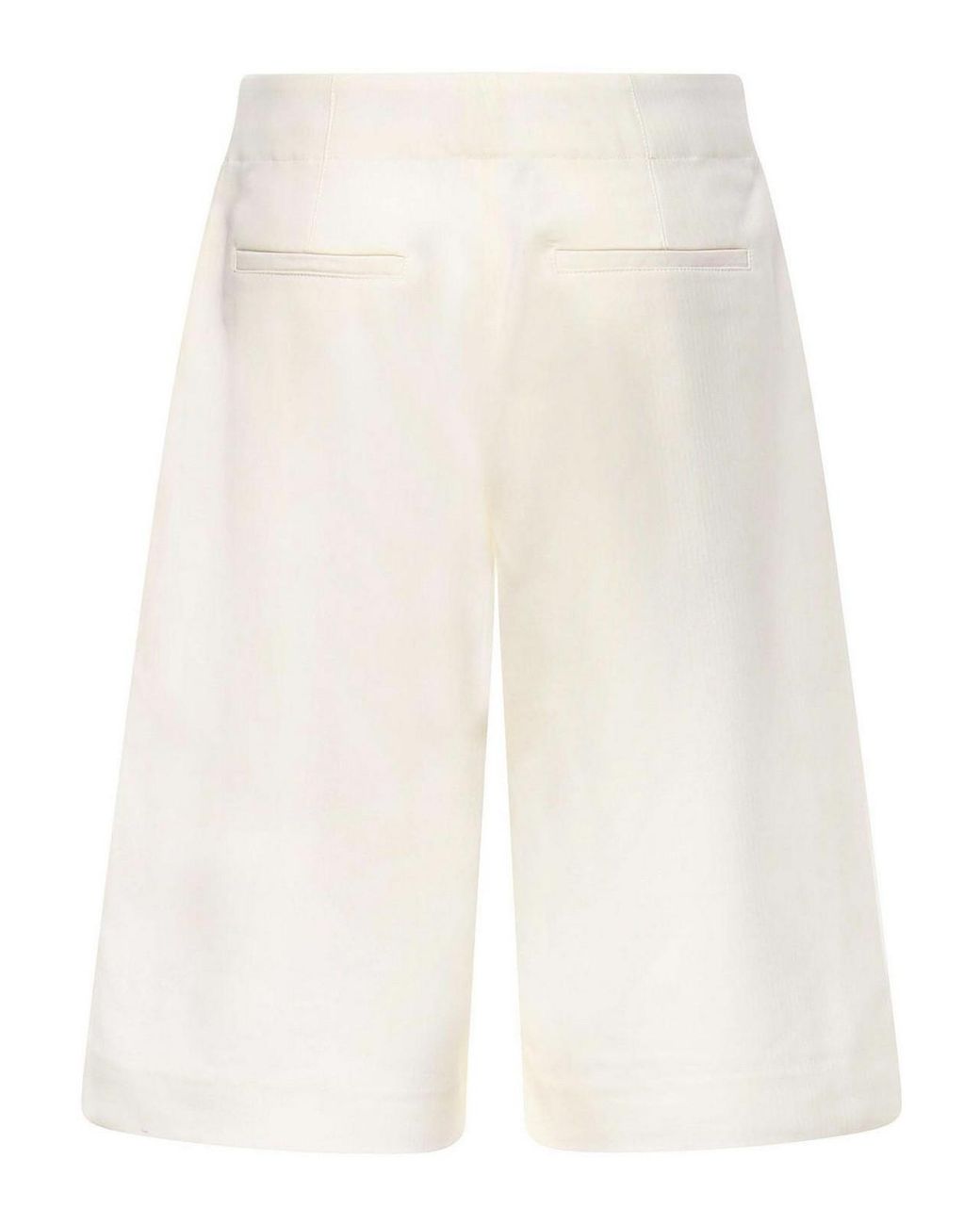 Jacquemus White Le Short Moisson Shorts for men
