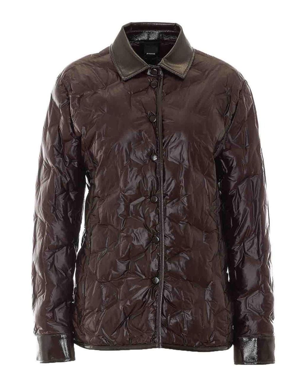 Mulberry Brown Dipladenia Down Jacket