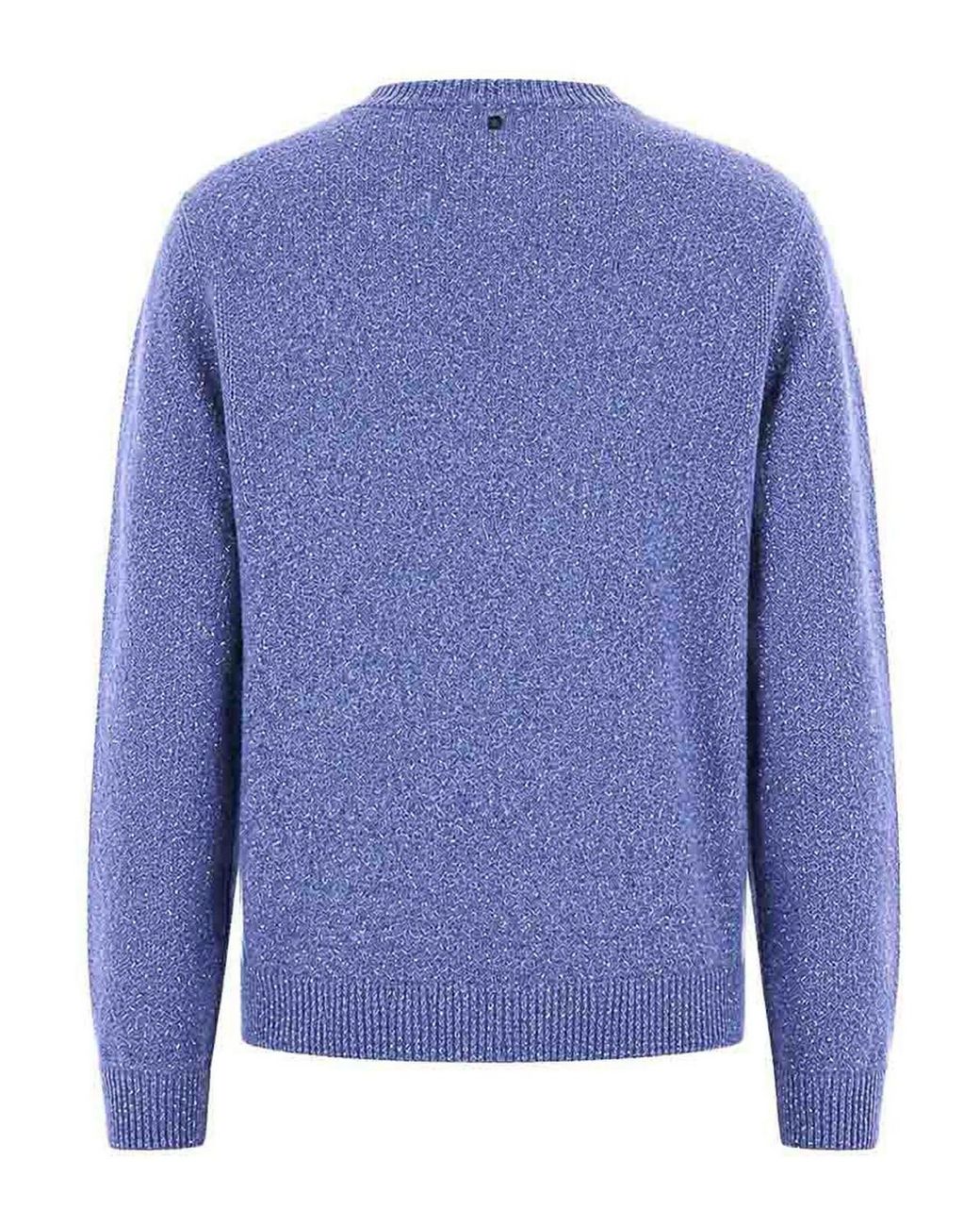 Dondup Rundhalspullover in Blue für Herren