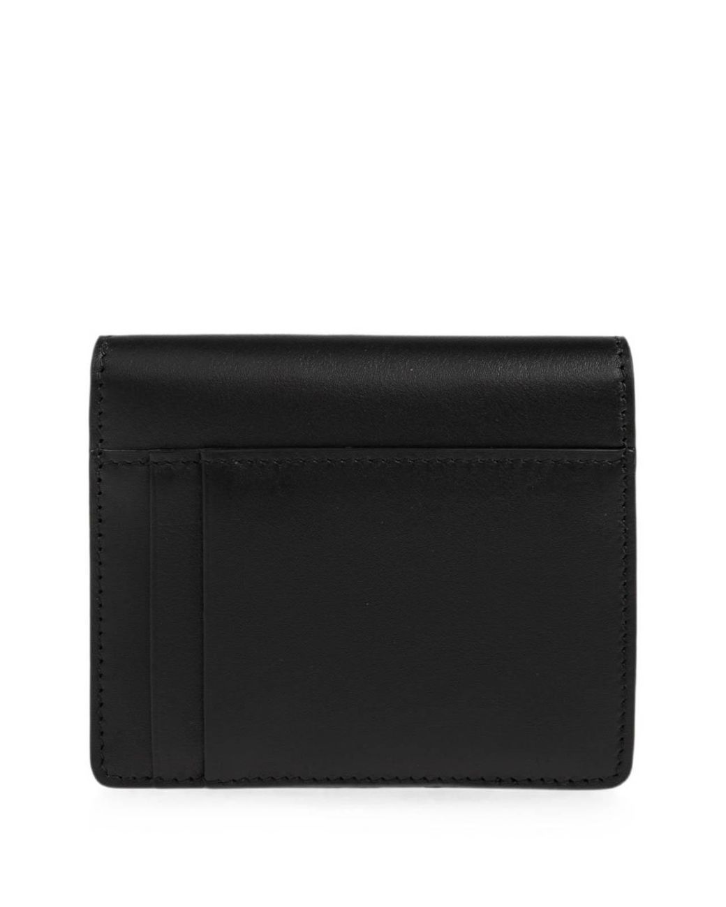 Dolce & Gabbana Black Leather Wallet With Logo Detail